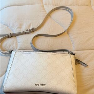 Nine West Cream Crossbody Bag